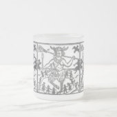 ロビンGoodfellow (1629年) フロストグラスマグカップ (中央)