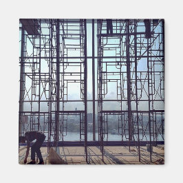 ロビーの足場 マグネット