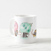 ロビーネズミクリスマスイスト コーヒーマグカップ (正面左)