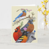 ロビーパーティーグリーティングカード カード (黄色い花)