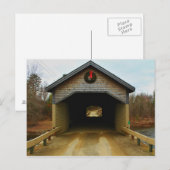 ロビービルカバードブリッジ, コリント, メイン州 ポストカード (正面/裏面)