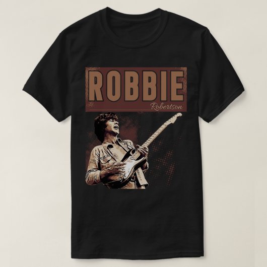 ロビーロバートソン Tシャツ (デザイン正面)
