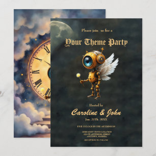 ロビー・ザ・ウィングド・タイムキーパー - ウィングス・オブ・タイム シリーズ 招待状