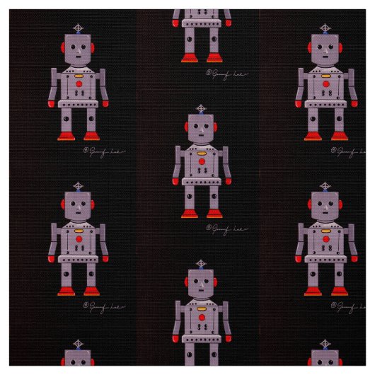 ロビー・ザ・ロボット ファブリック (見本)