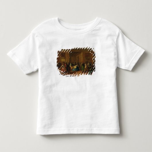 ロビー(スケッチ) トドラーTシャツ (正面)