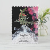 ロビー・バーンズカジュアルディナー招待 招待状 (スタンド正面)