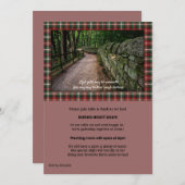 ロビー・バーンズ・ソーシャルメディア招待状 案内状 (正面/裏面)