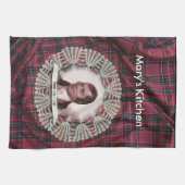 ロビー・バーンズ・ハイランド茶タオル キッチンタオル (横)