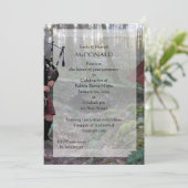 ロビー・バーンズ・パイパー 招待状 (スタンド正面)