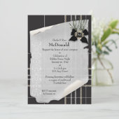 ロビー・バーンズ・ブラックタータンチェック 招待状 (スタンド正面)