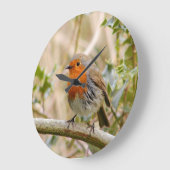 ロビ素晴らしン ラージ壁時計 (傾斜)