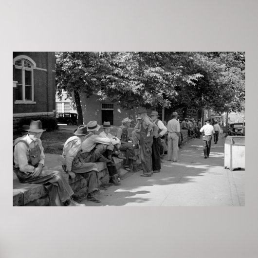 ロファース・ウォール、アーカンソー州バテスビル、1930年代 ポスター (正面)