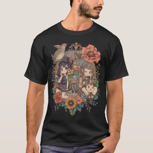 ロフィアニメグラフィック Tシャツ (正面)