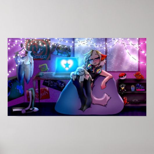 ロフィグローリーハートポスター ポスター (正面)