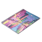 ロフィシティナイトライト | 水カラフル色 ノートブック (左側)