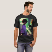 ロフィヒップホップチルホップチルビート美学19 Tシャツ (正面フル)