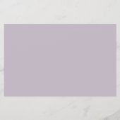 ロフェミニンゴ |ラベンダー |スパ価格とサービス チラシ (裏面)