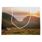 ロフォテンアイランズノルウェーラージ抱き枕 ラージペーパーバッグ (正面)