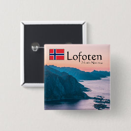 ロフォテンノルウェーお土産 缶バッジ
