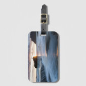 ロフォテンノルウェー真夜中の日 ラゲッジタグ (正面縦)