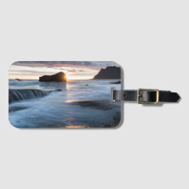 ロフォテンノルウェー真夜中の日 ラゲッジタグ