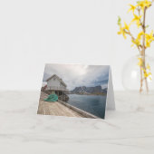 ロフォテンノルウェー カード (黄色い花)