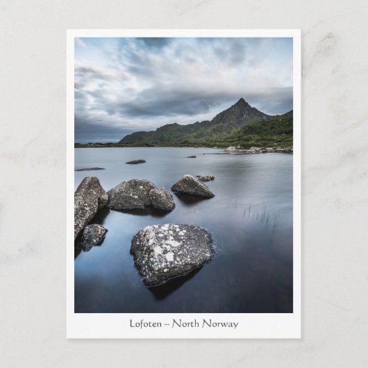 ロフォテンノルウェー ポストカード (正面)