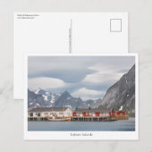 ロフォテンノルウェー ポストカード (正面/裏面)