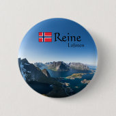 ロフォテンノルウェー 缶バッジ (正面)