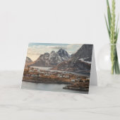 ロフォテンランドスケープノルウェー カード (正面)