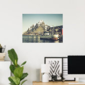 ロフォテンヴィンテージ ポスター (ホームオフィス)