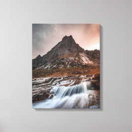 ロフォテン諸島の滝 キャンバスプリント