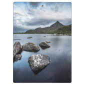 ロフォテン諸島ノルウェー景観 クリップボード (裏面)