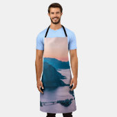 ロフォテン諸島ノルウェー エプロン (着用した状態)