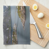 ロフォテン諸島ノルウェー キッチンタオル (四つ折り)