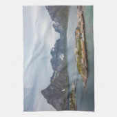 ロフォテン諸島ノルウェー キッチンタオル (縦)