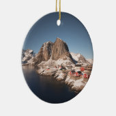 ロフォテン諸島ノルウェー セラミックオーナメント (右)
