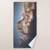 ロフォテン諸島ノルウェー バスタオル (バスタオル)