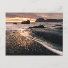 ロフォテン諸島ノルウェー ポストカード