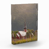 ロフォテン諸島フラクスタッド教会 フォトブロック (左)