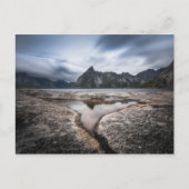 ロフォテン諸島山 ポストカード (正面)