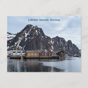 ロフォテン諸島，ノルウェー，はがき ポストカード