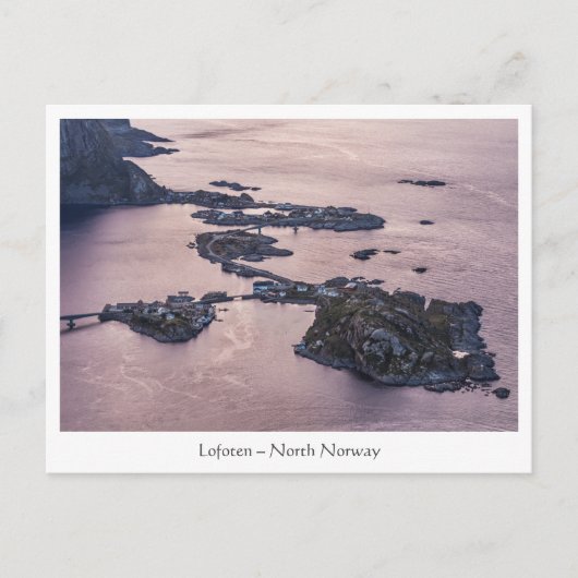 ロフォテン諸島 ポストカード (正面)