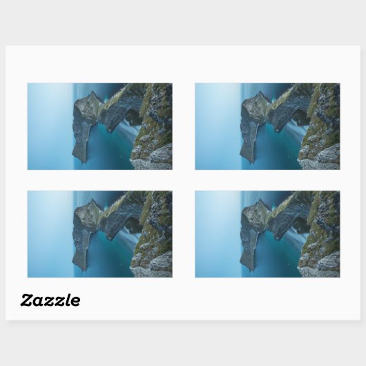 ロフォテン諸島 長方形シール (シート)