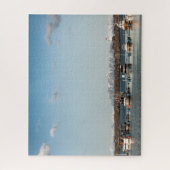 ロフォテン魚釣りボート ジグソーパズル (縦)