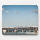 ロフォテン魚釣りボート マウスパッド (正面)