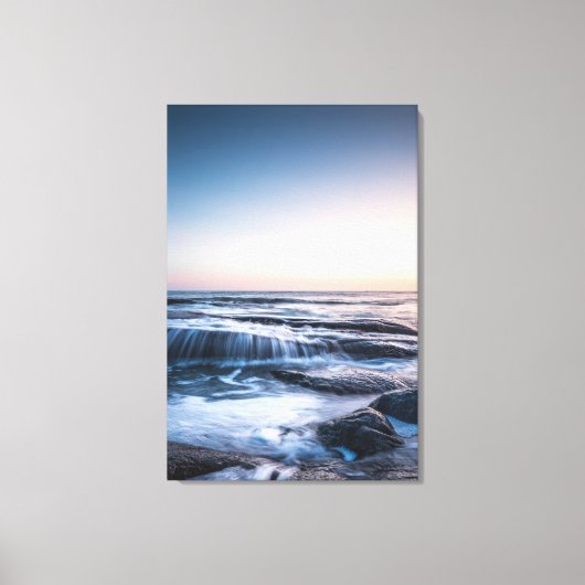 ロフォテン・ノルウェー沿岸 キャンバスプリント (正面)