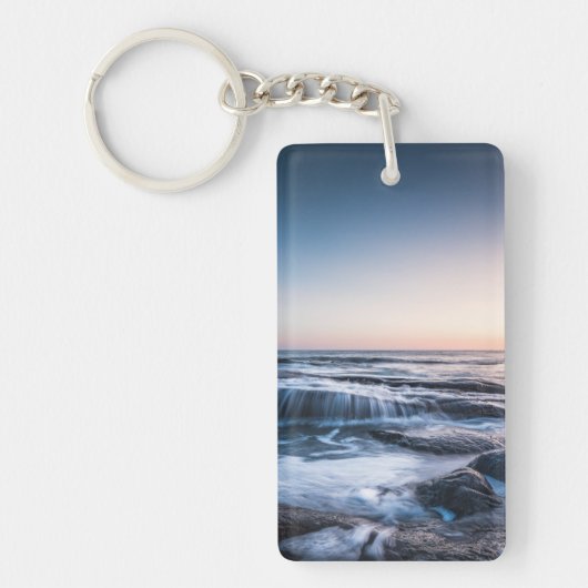 ロフォテン・ノルウェー沿岸 キーホルダー (正面)