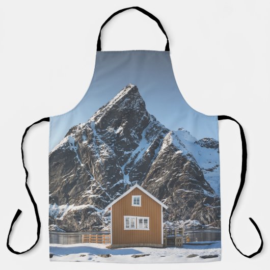 ロフォーテンイエローキャビン エプロン (正面)