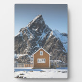 ロフォーテンイエローキャビン フォトプラーク (正面)